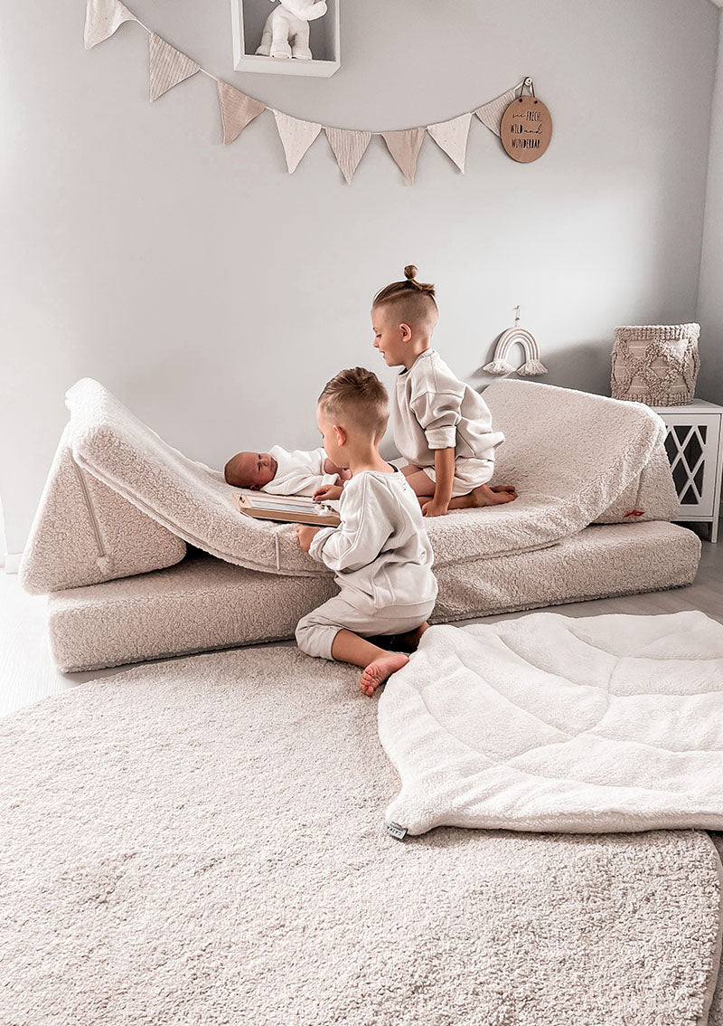 Funzy Spielsofa Teddy Beige
