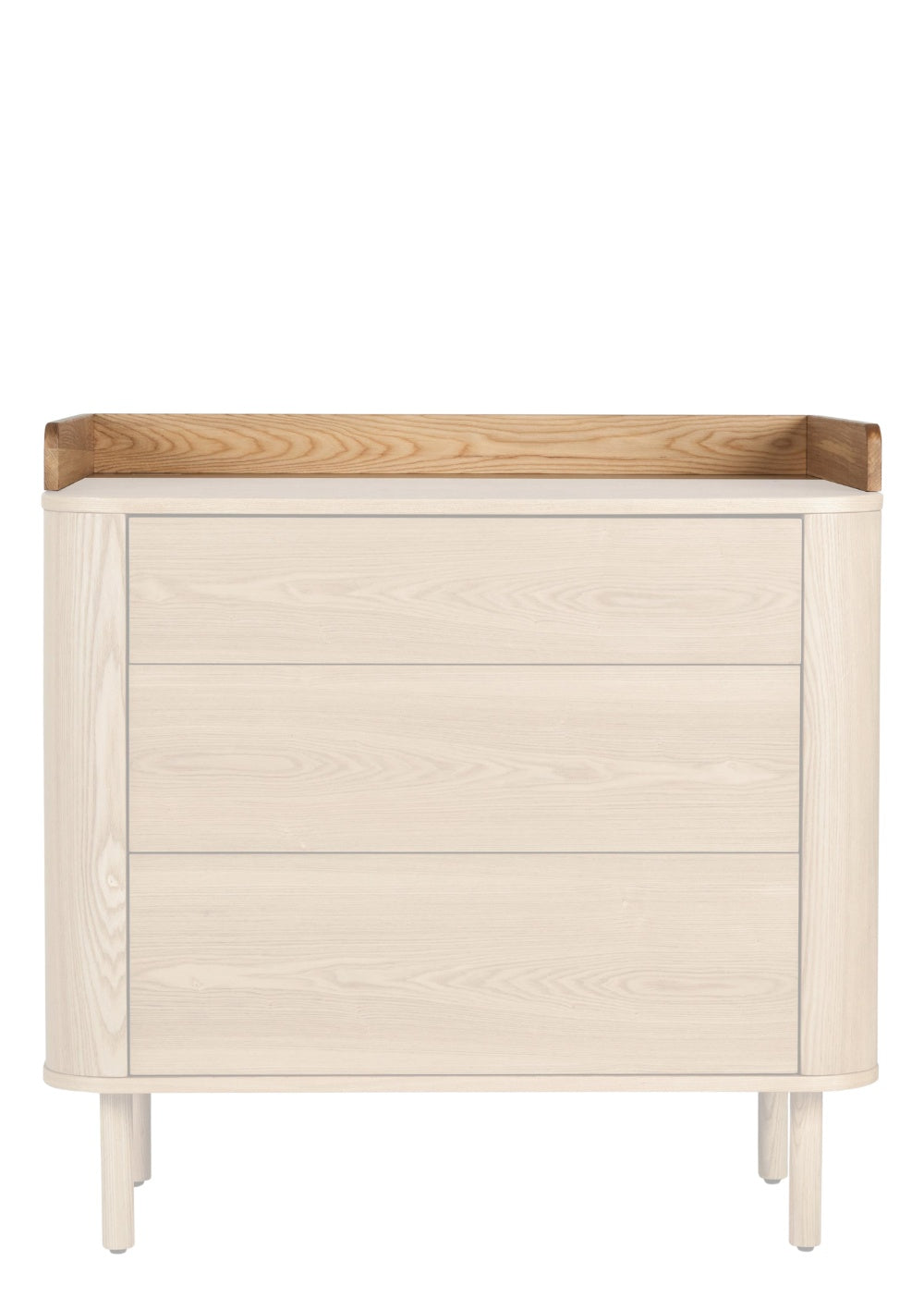 Quax Wickelaufsatz XL Kommode 'Yume' Natural Ash