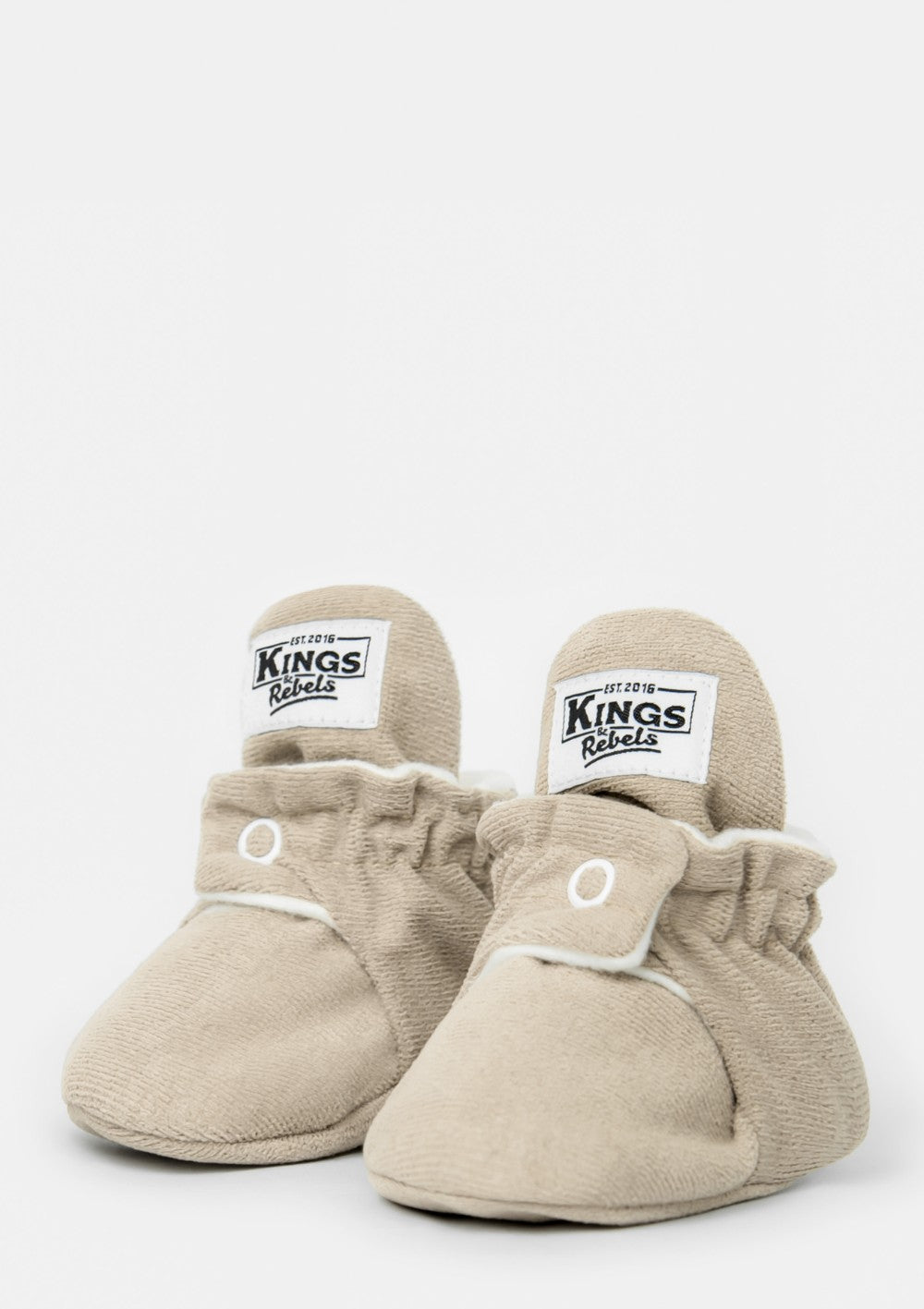 Kings & Rebels Booties Gamuza Ivory