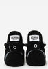 Baby Booties Gamuza Black