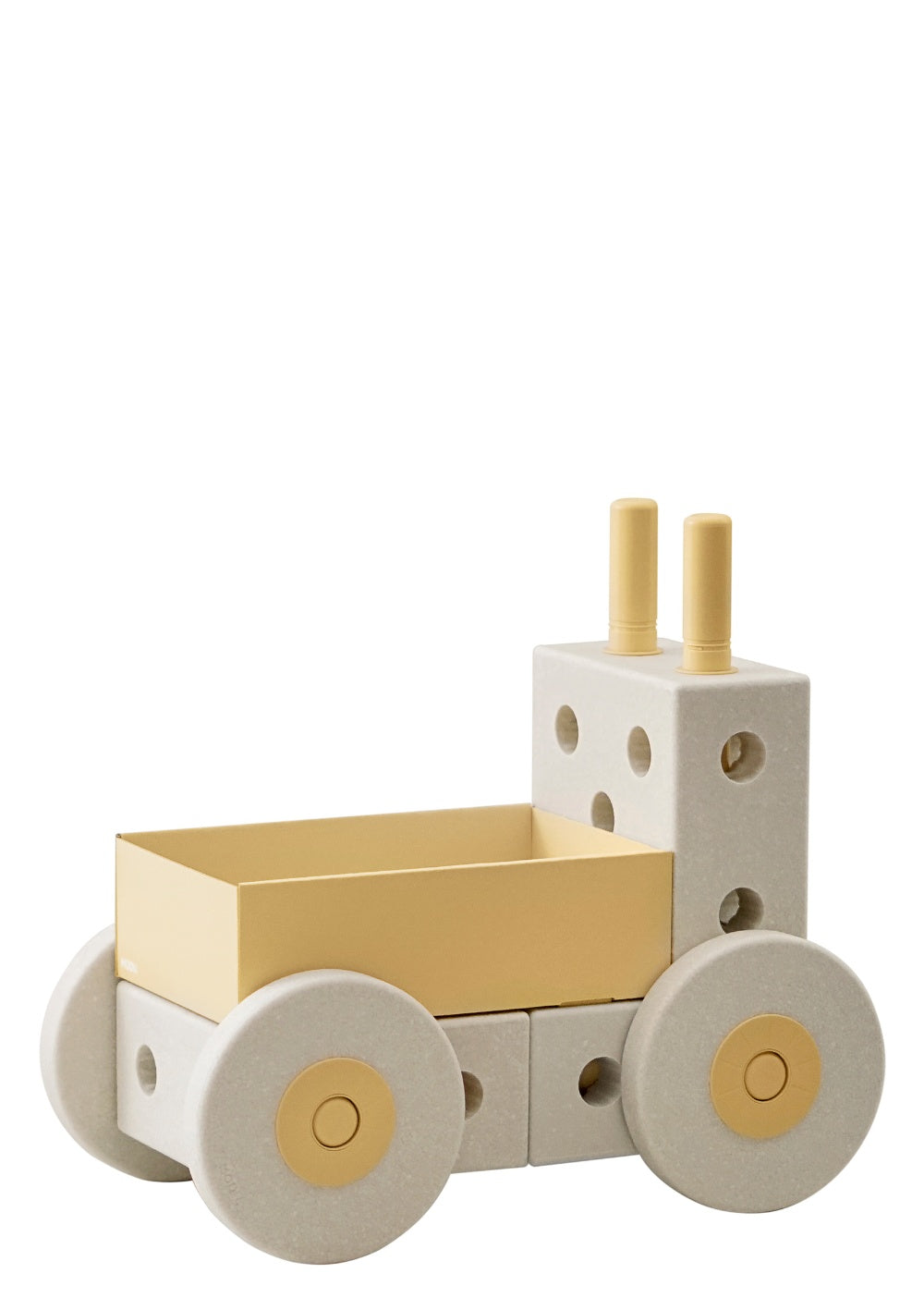 MODU 3-in-1 Lauflernwagen Sand Grey / Honey Yellow