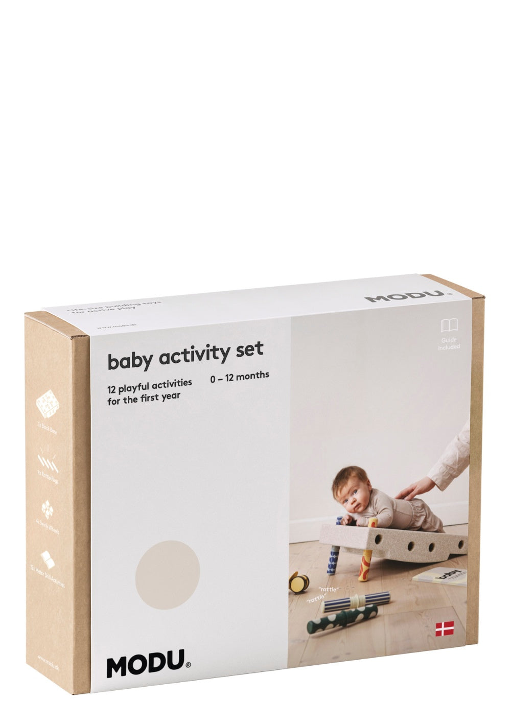 MODU Baby Activity Set Sand Grey / Honey Yellow