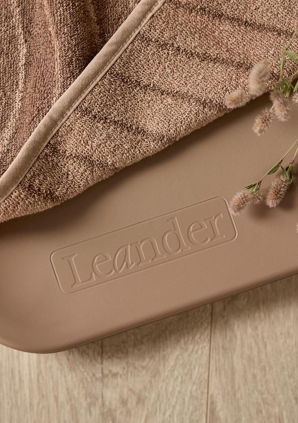 Leander Topper Wickelauflage Organic Clay