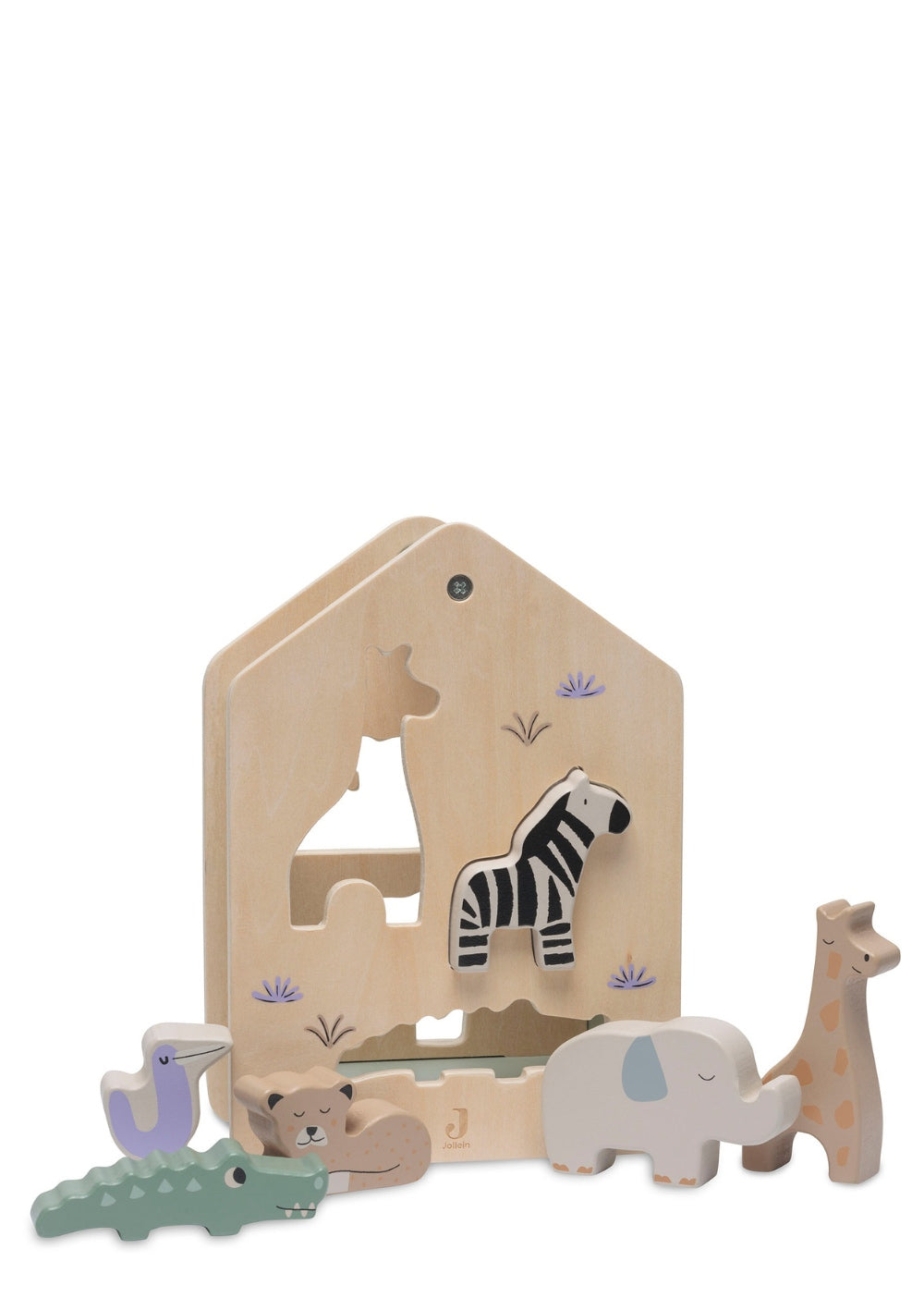 Jollein Holz Sortierbox 'Jungle Jambo'
