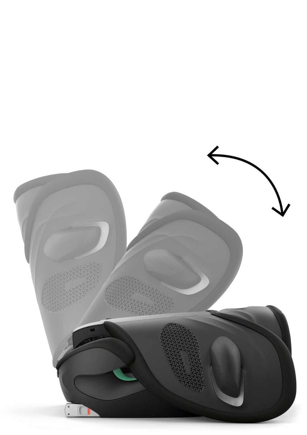 Cybex Kindersitz 'Solution G2 i-Fix' PLUS Moon Black