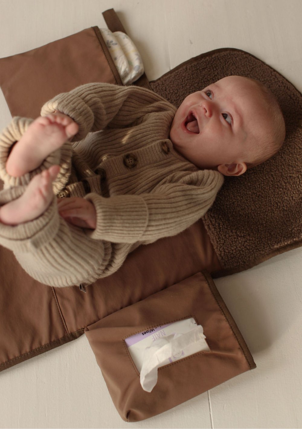 Studio Noos Wickelunterlage 'Changing Mat Plus' Brown