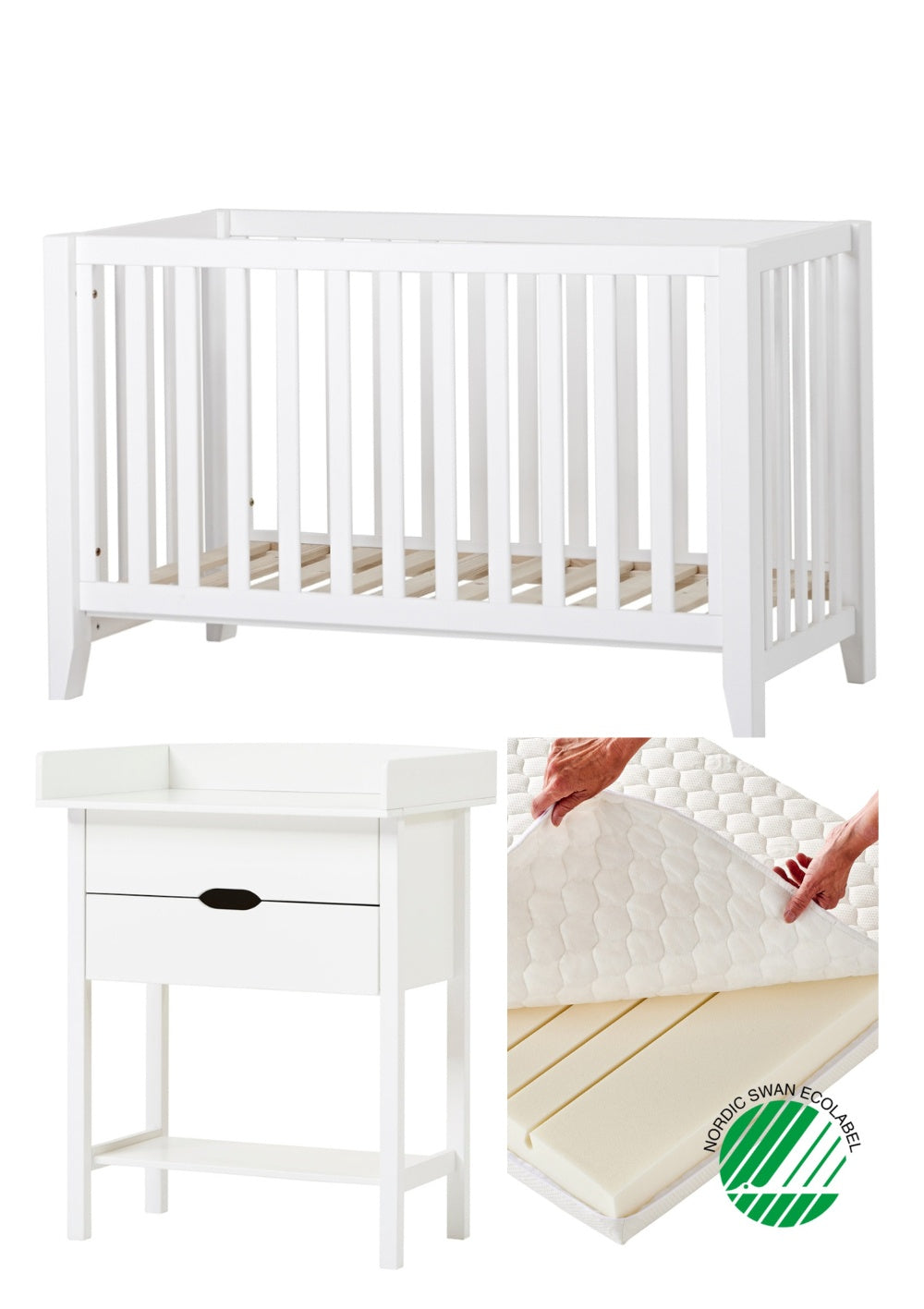 Hoppekids 3-teiliges Babyzimmer-Set 'ANTON & ISABELLA'
