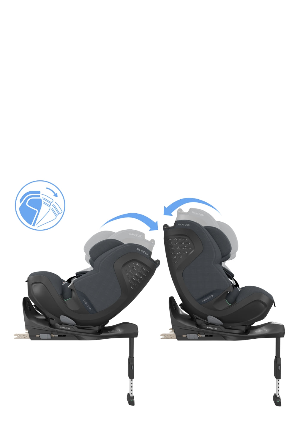 Maxi-Cosi Kindersitz 'Pearl XL Slide Pro' Authentic Graphite