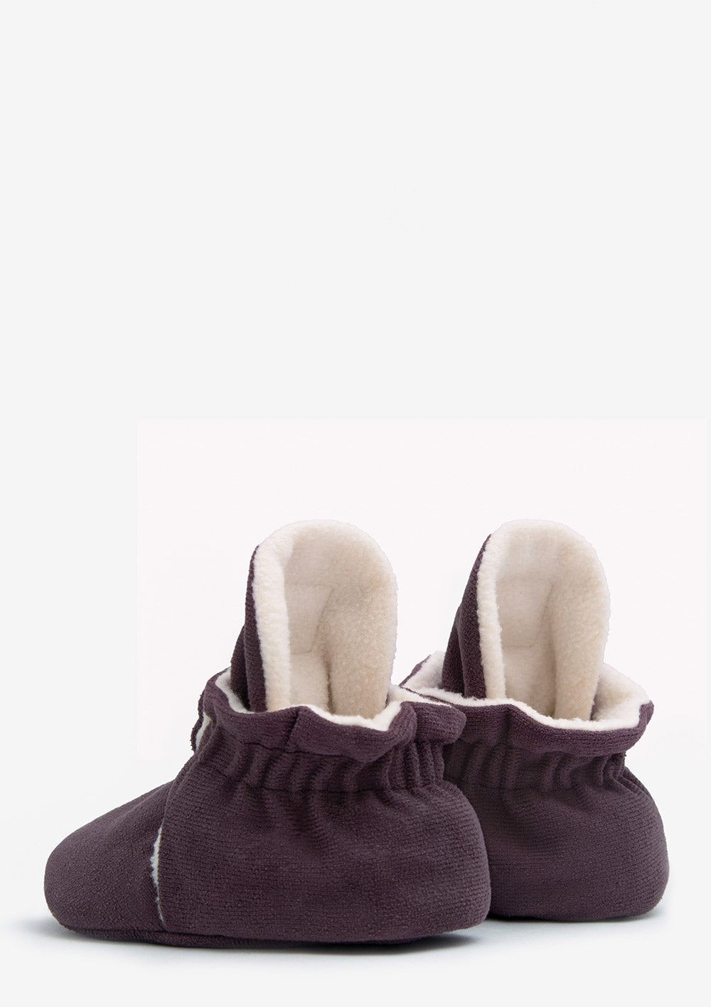 Kings&Rebels Baby Booties Gamuza Plum Newborn - 9 Monate