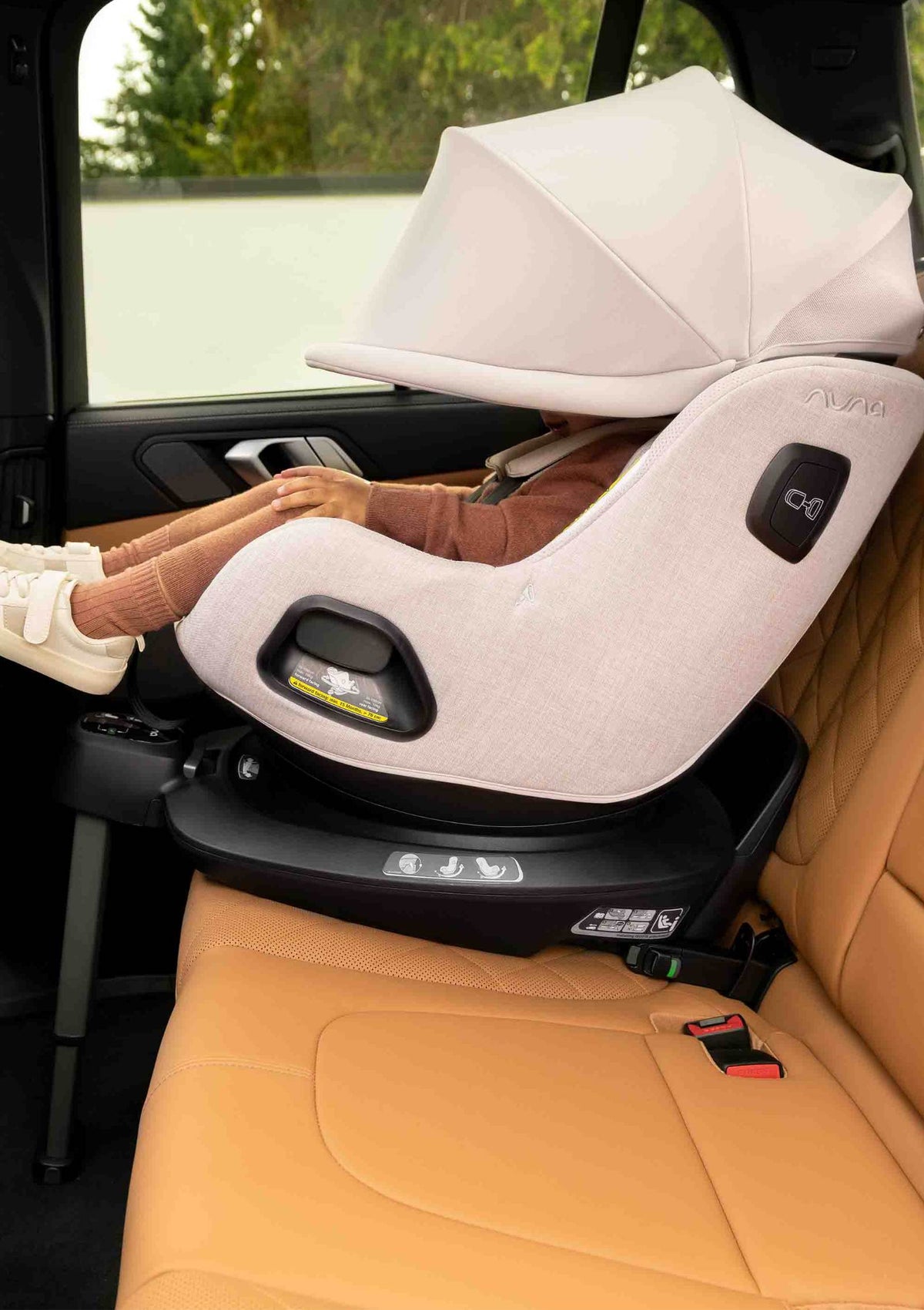 Nuna Kindersitz 'PRUU aire i-Size' Biscotti