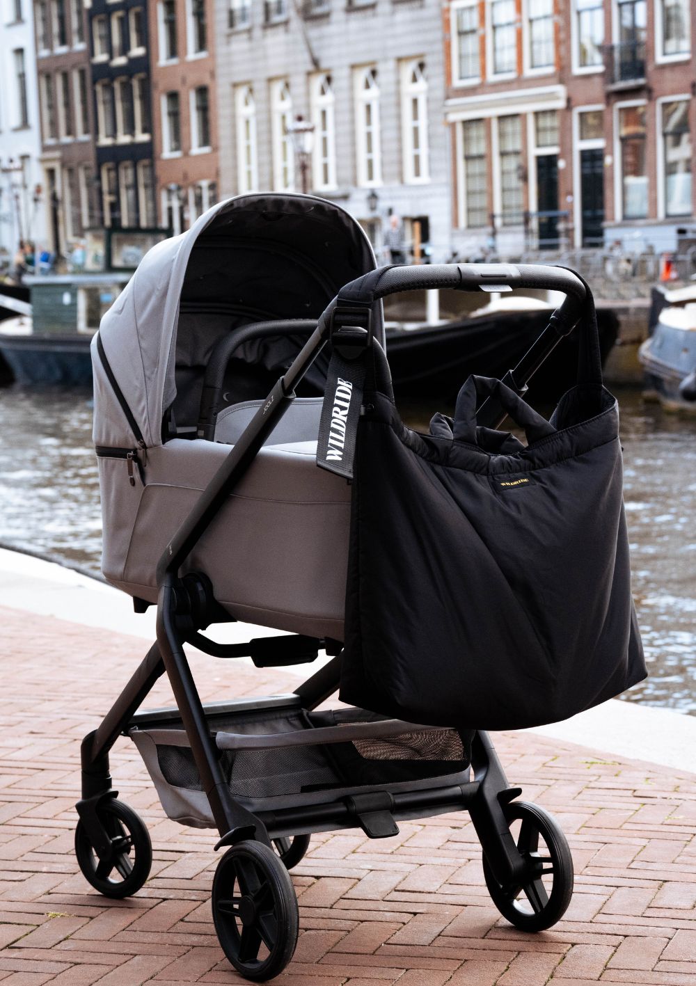 Wildride Wickeltasche Black