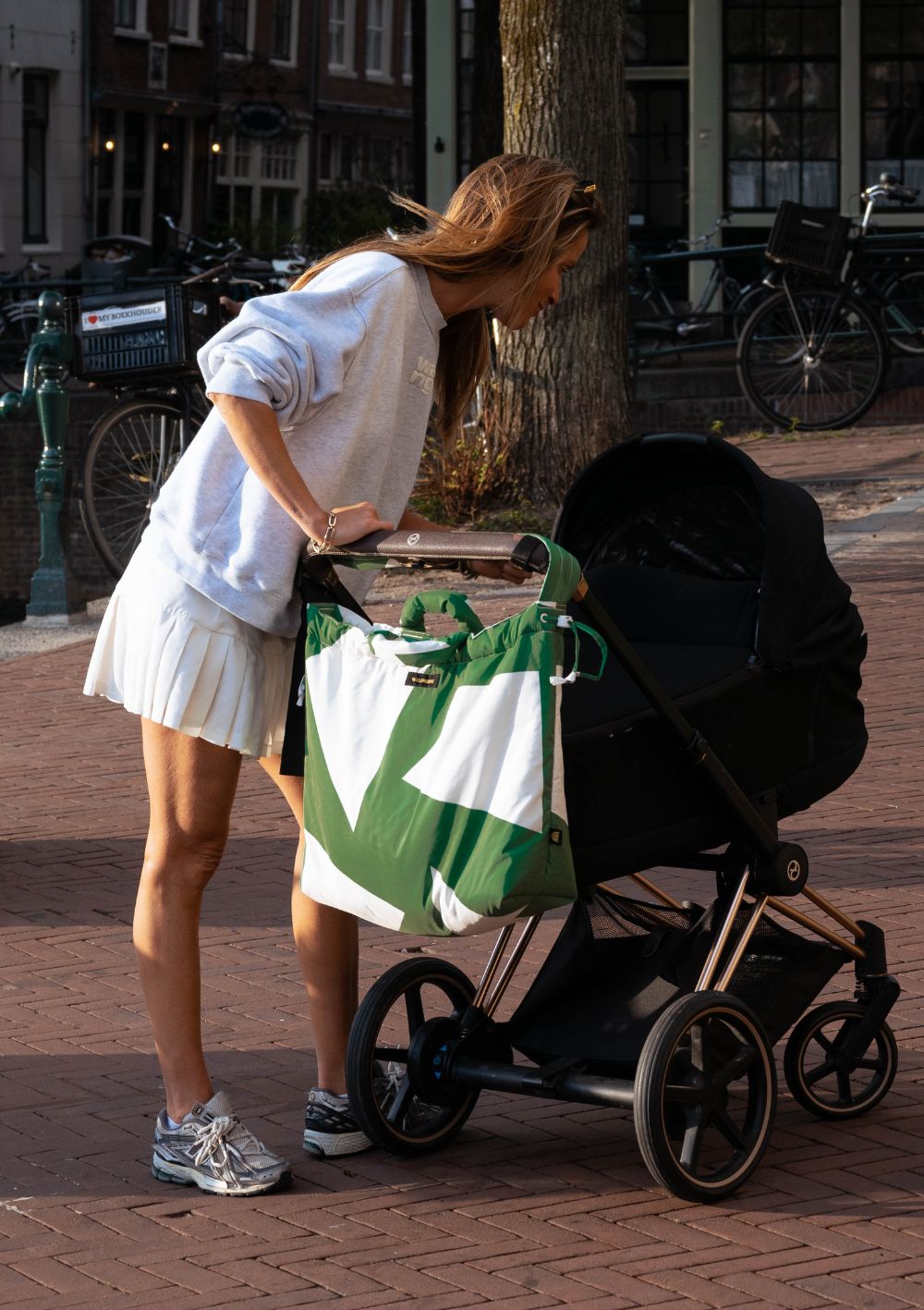 Wildride Wickeltasche Green Graphic