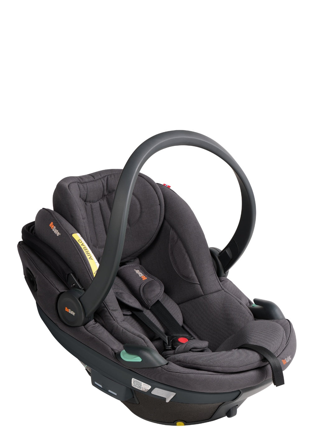 BeSafe Babyschale 'Go Beyond2' Dark Grey Mélange