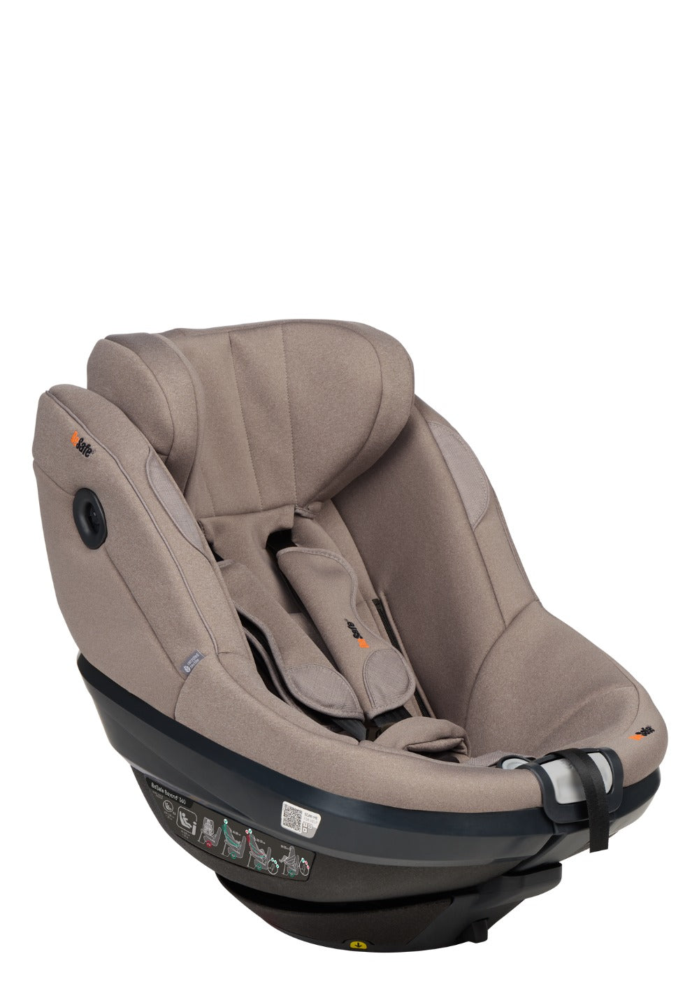 BeSafe Kindersitz 'Beyond2 360' Dark Sand SoftBreeze