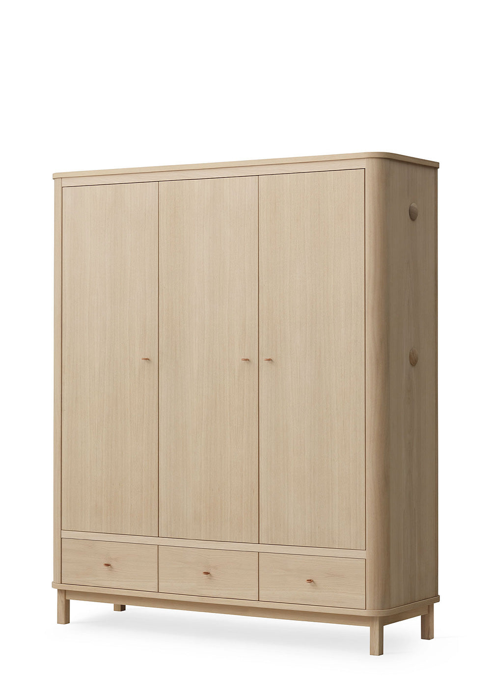 Oliver Furniture Kleiderschrank 'Wood' 3-türig Eiche