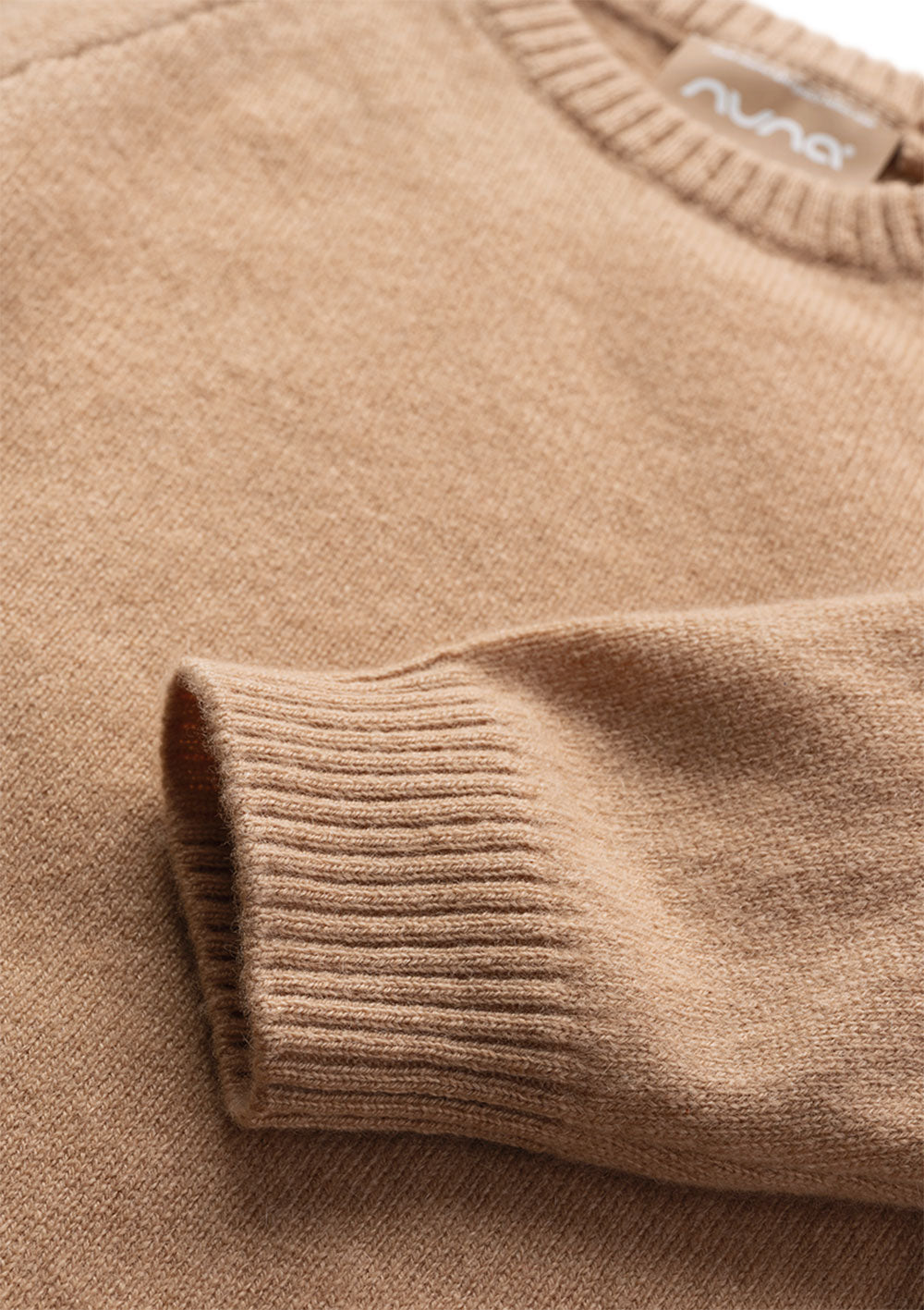 nuna Cashmere Strampler tan