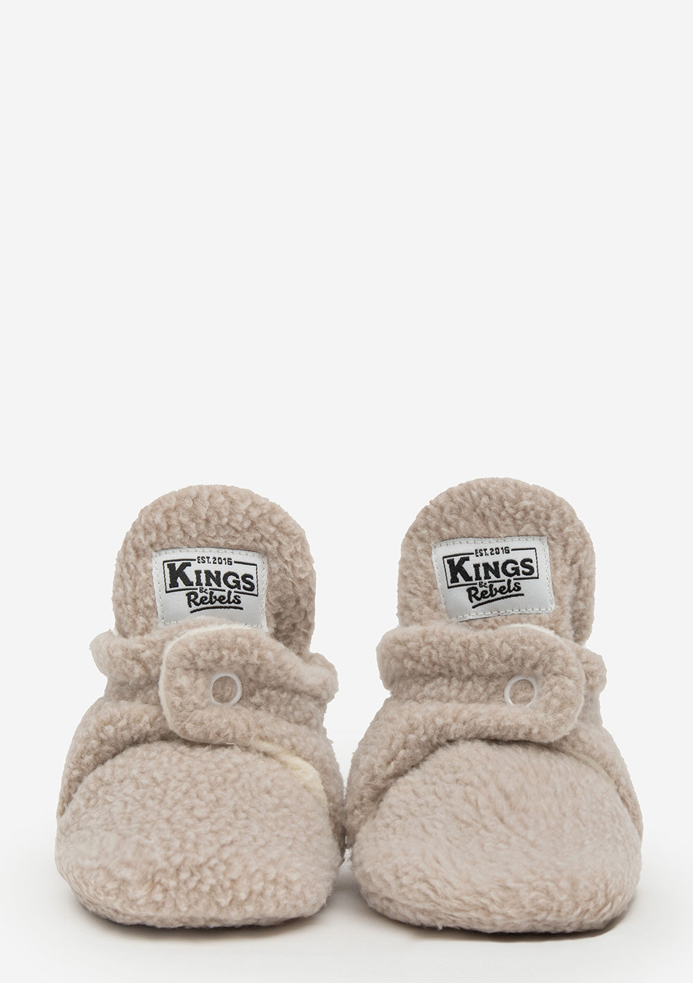 Kings & Rebels Baby Booties Teddy Beige