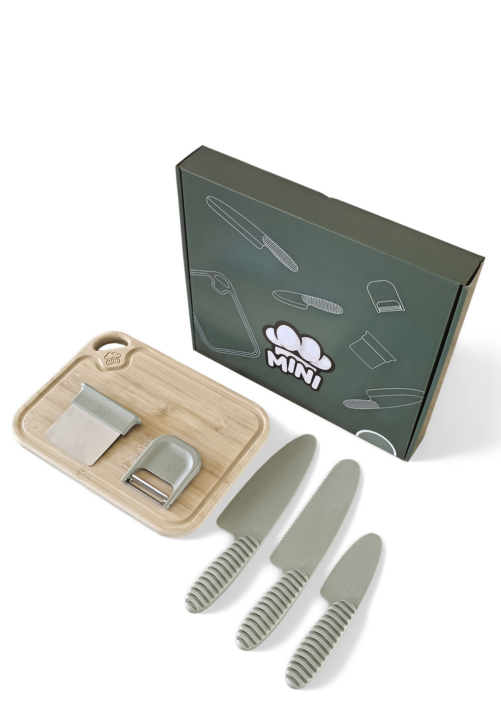 MINI Family MINI Küchenset grün - mit Geschenkbox