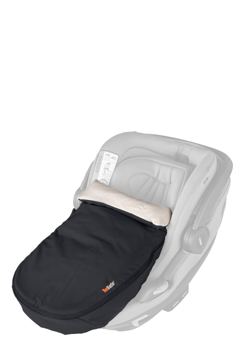 BeSafe Wind & Weather Cover für Babyschale 'Go Beyond' Black