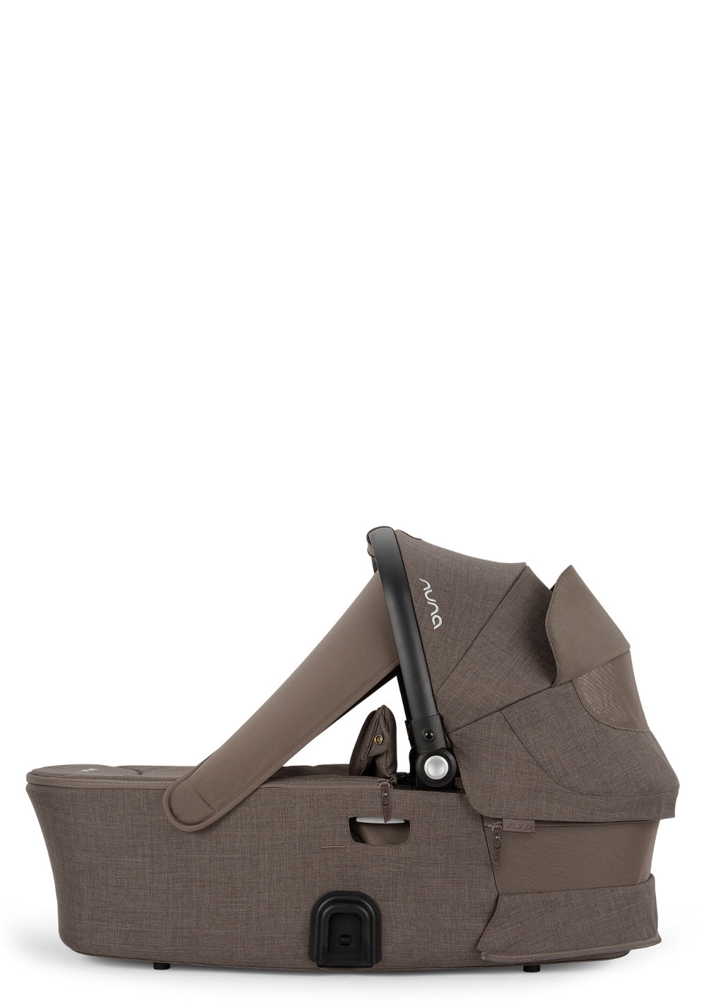 Nuna Babywanne 'DEMI next' faltbar Chestnut mit ausziehbarem Sonnensegel