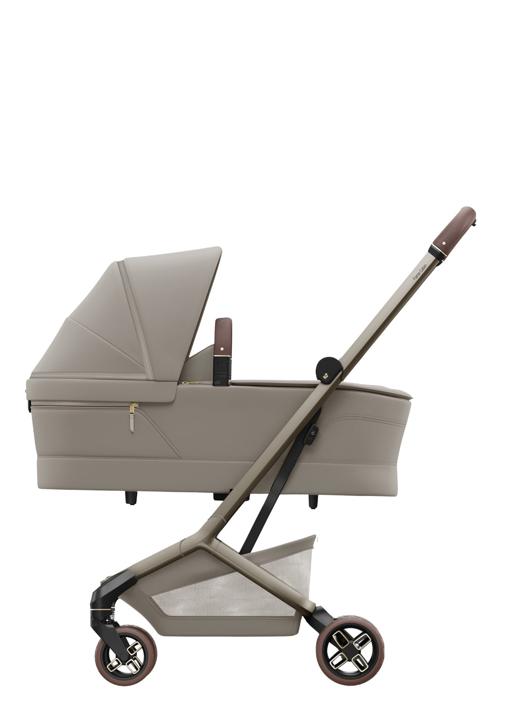 Maxi-Cosi Babywanne 'Cabin' Sapphire Sand auf dem Kinderwagengestell