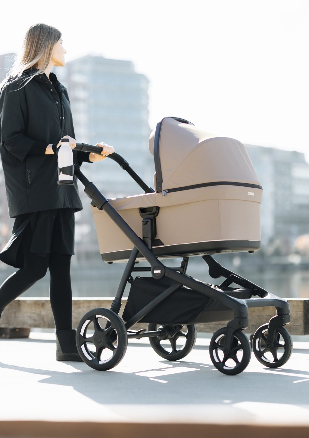 Thule Kinderwagen-Set 'Sleek 2' Tinted Taupe