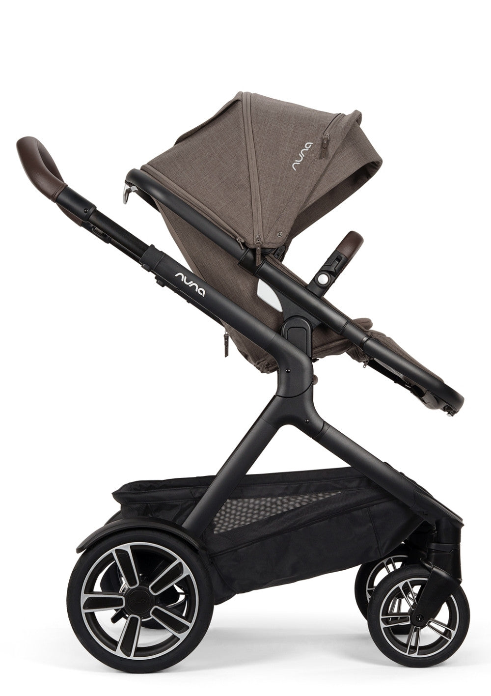 Nuna Kinderwagen-Set 'DEMI next' (inkl. Rider Board) Chestnut