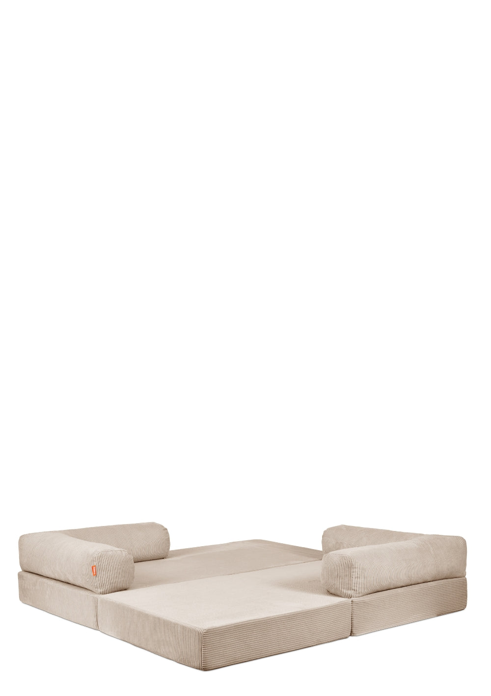 Funzy Family Sofa Cord Creme Beige