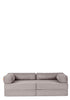 Family Sofa Cord Koala Grau