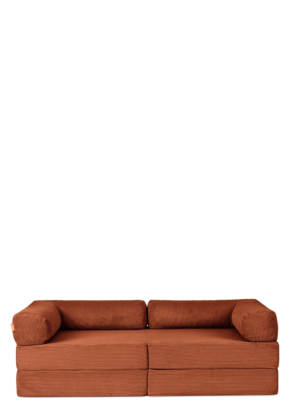 Funzy Family Sofa Cord Rost Orange