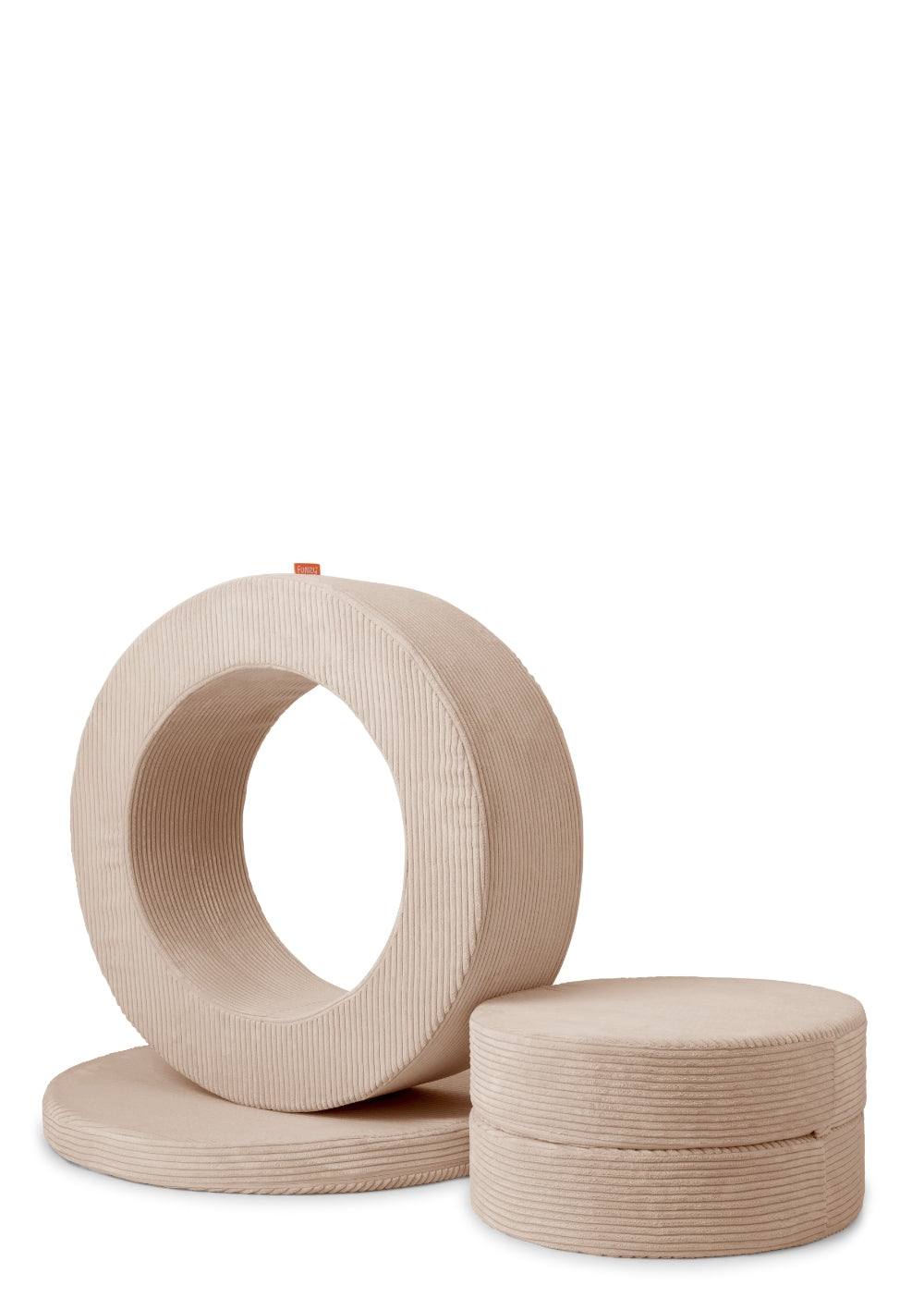 Funzy Donut Cord Karamell Beige
