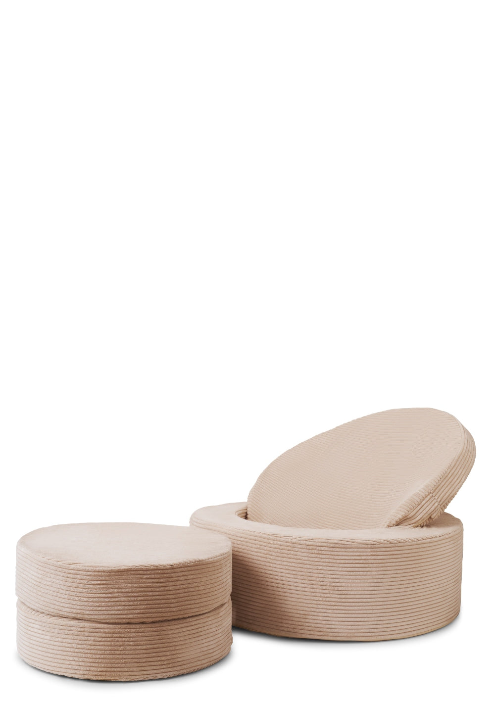 Funzy Donut Cord Karamell Beige