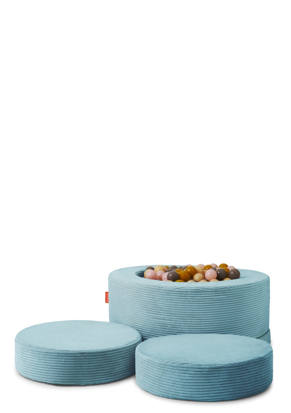 Funzy Donut Cord Lagune Blau