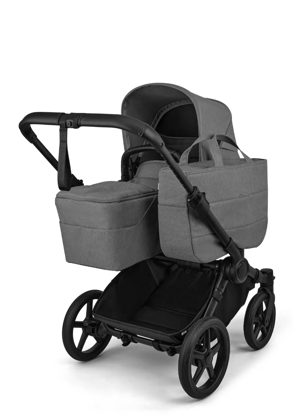 Bugaboo Kinderwagen-Set 'Donkey 6 Mono' Moon Grey