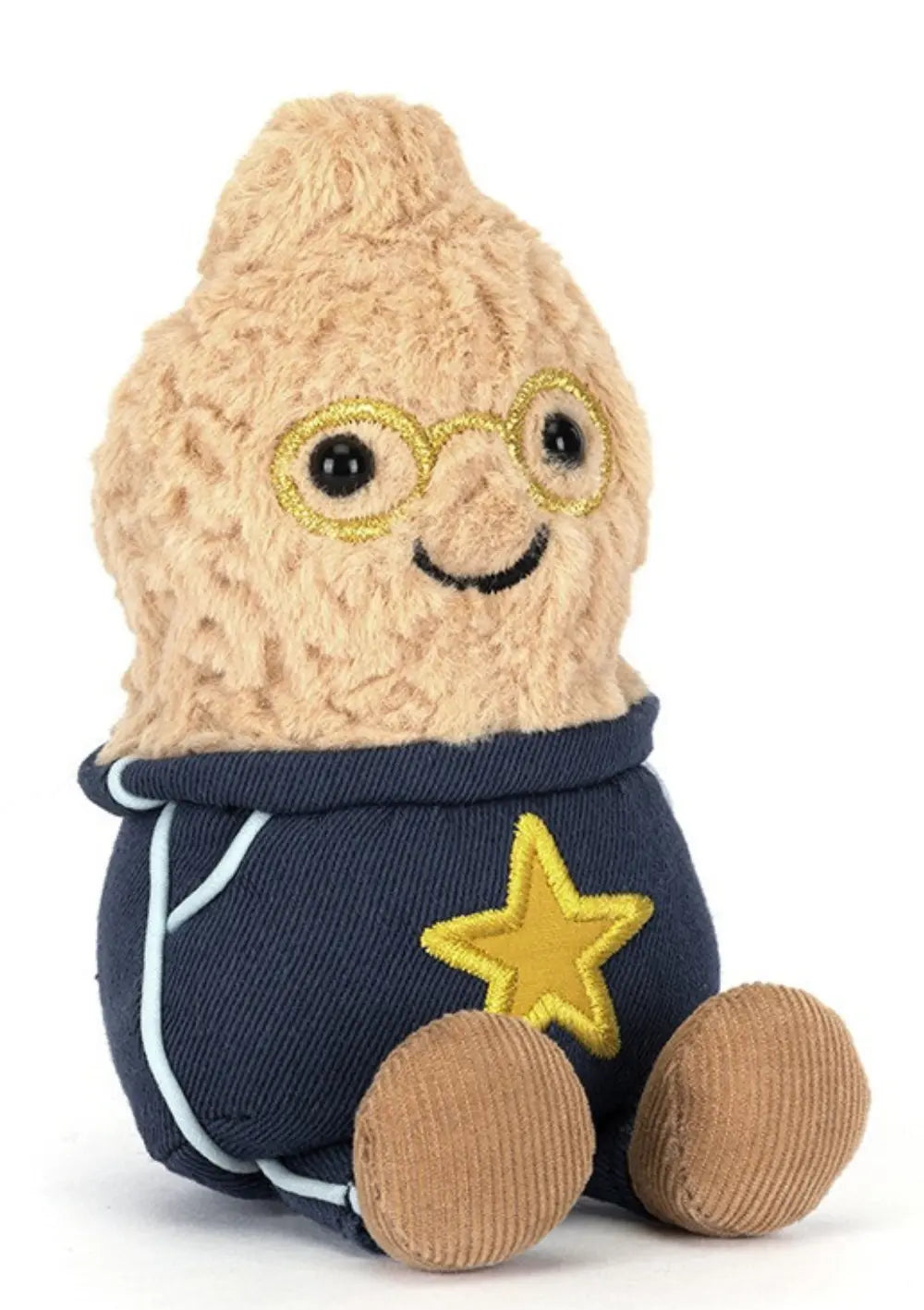 Jellycat Erdnuss Kuscheltier 'Amuseables Peanut Star Student Outfit'