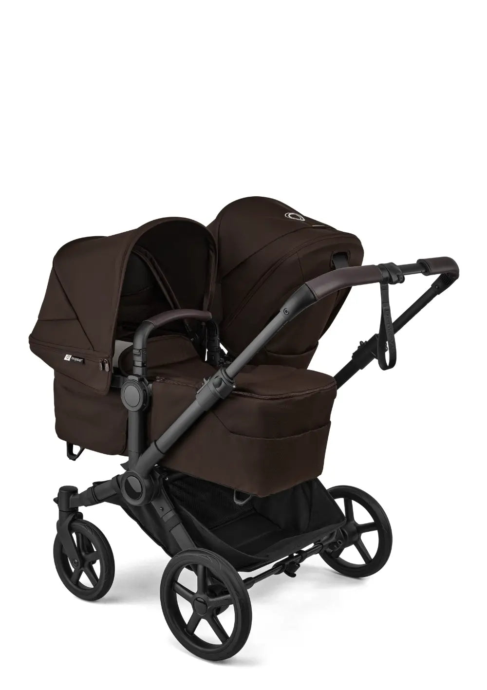 Bugaboo Geschwisterwagen 'Donkey 6 Duo' Cocoa Brown