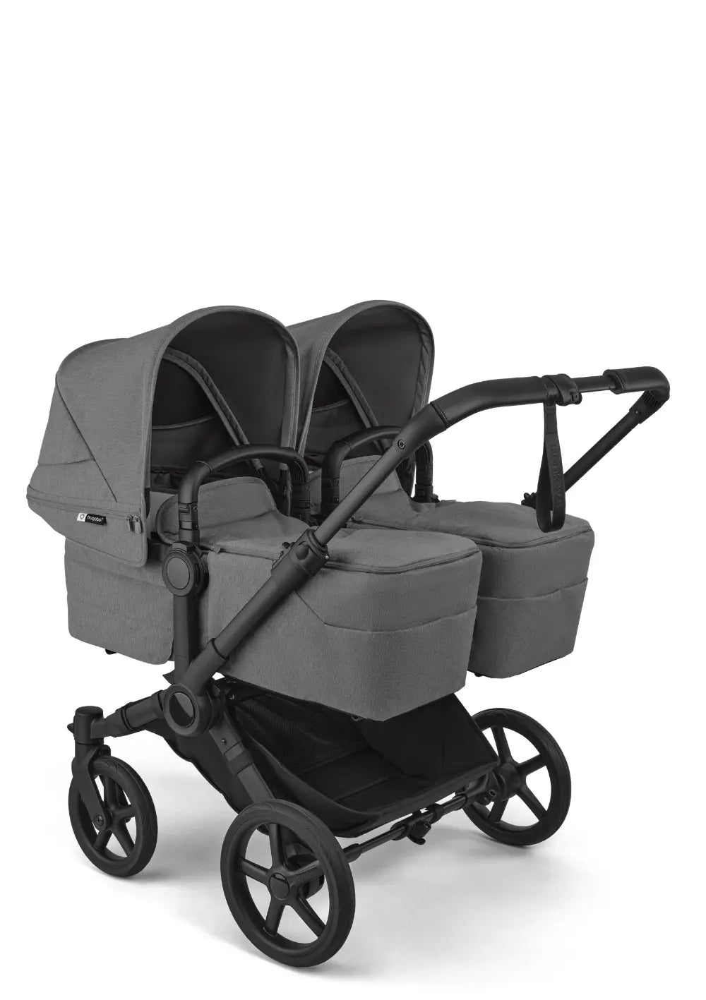 Bugaboo Zwillingskinderwagen 'Donkey 6 Twin' Moon Grey