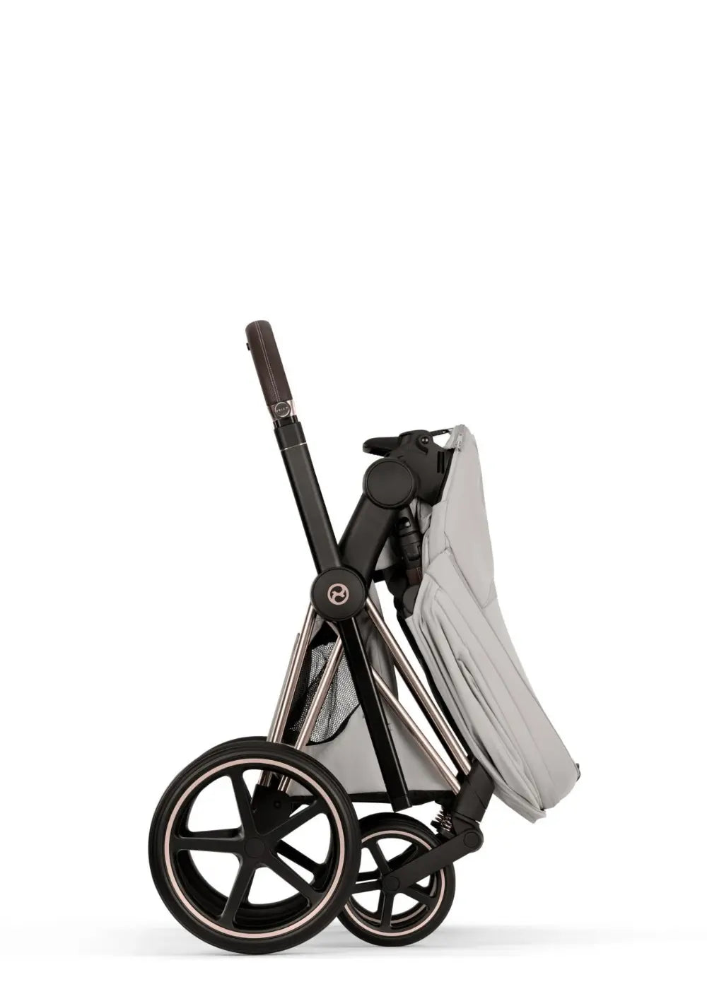 Cybex Kinderwagen-Set 'Priam Style' City Grey (Frame Roségold)