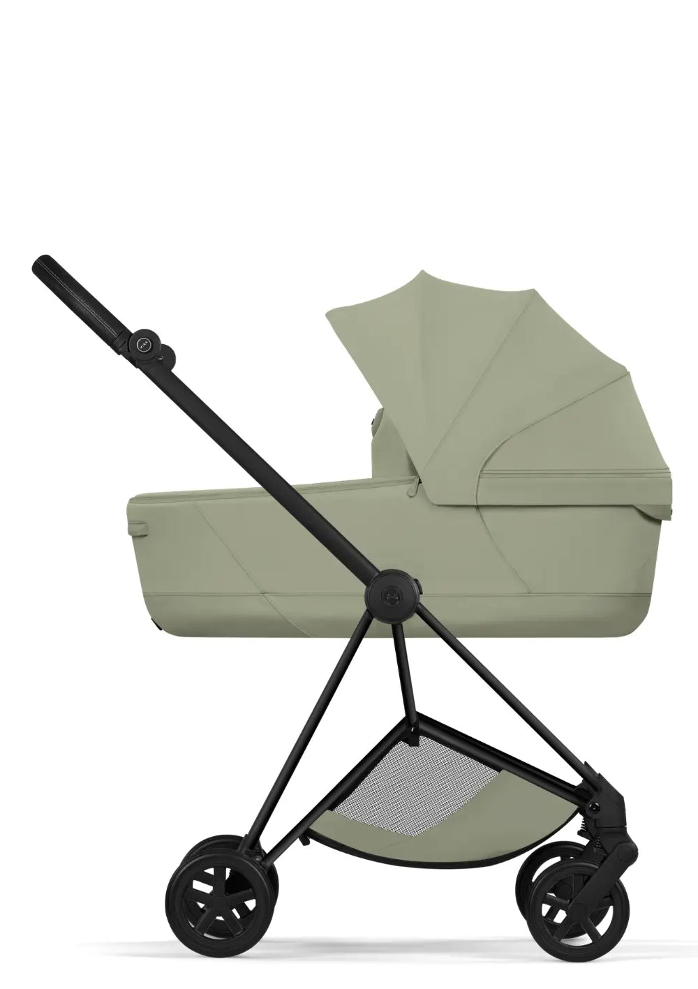 Cybex Kinderwagen-Set 'Mios' Sage Green / Matt Black Frame