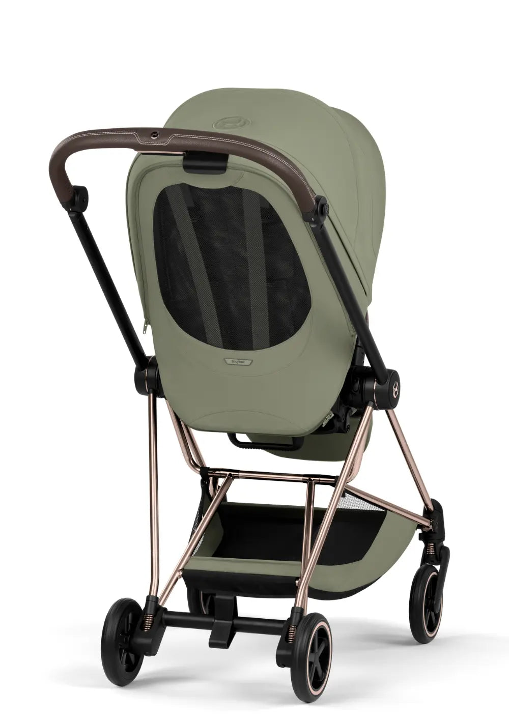 Cybex Kinderwagen-Set 'Mios' Sage Green / Roségold Frame