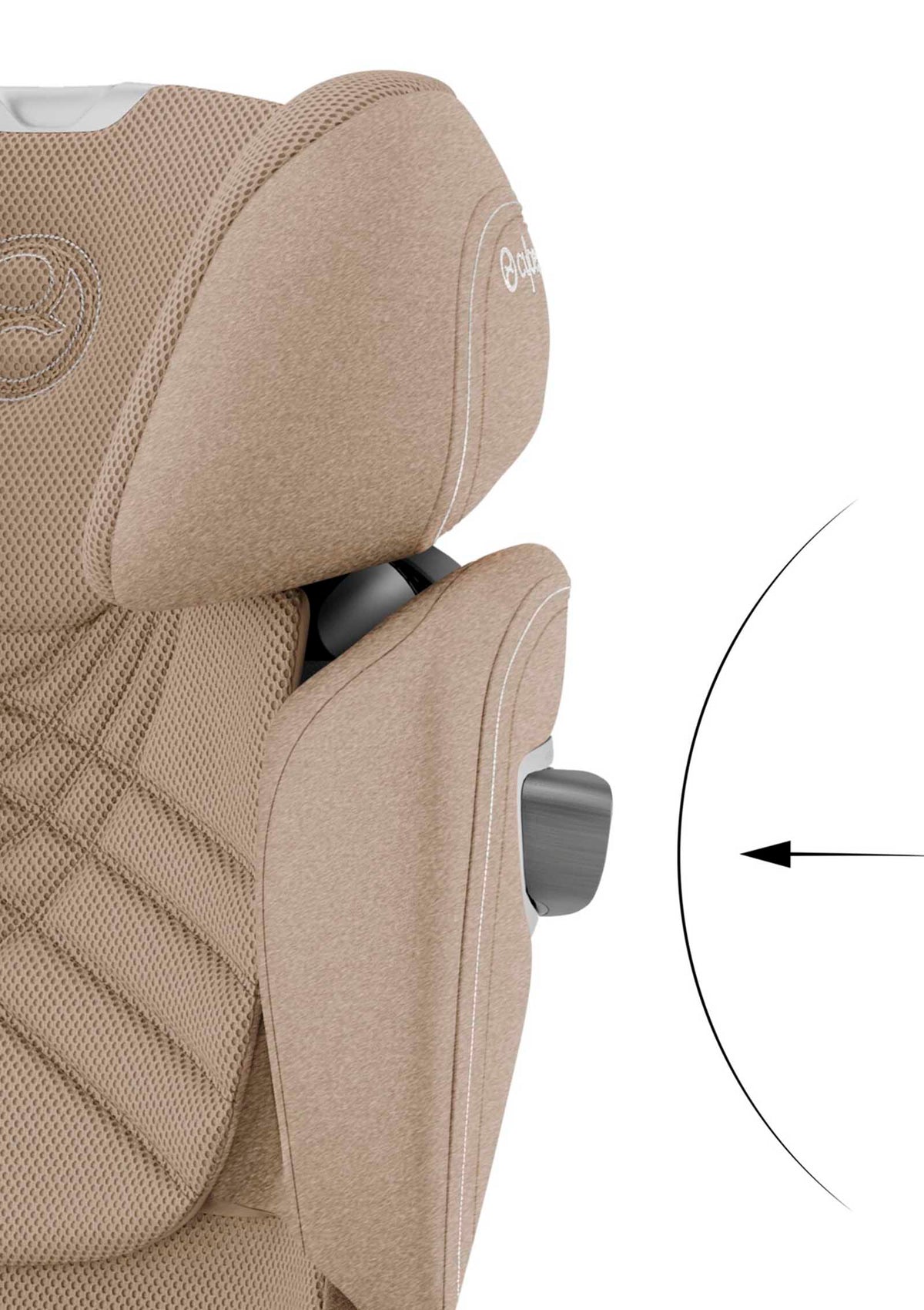 Cybex Solution T i-Fix Plus Cozy Beige