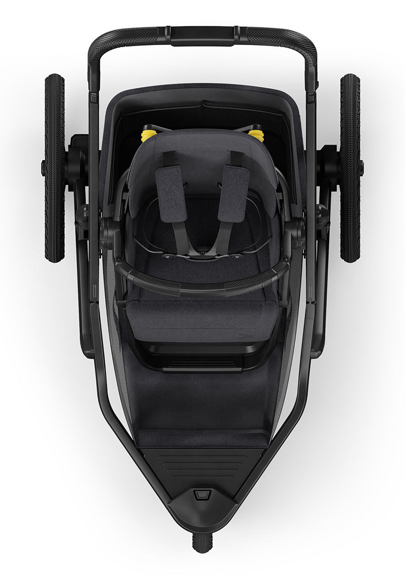 Veer Switchback Kinderwagen Switch&Jog dunkelgrau / schwarz Jogger Sportwagen