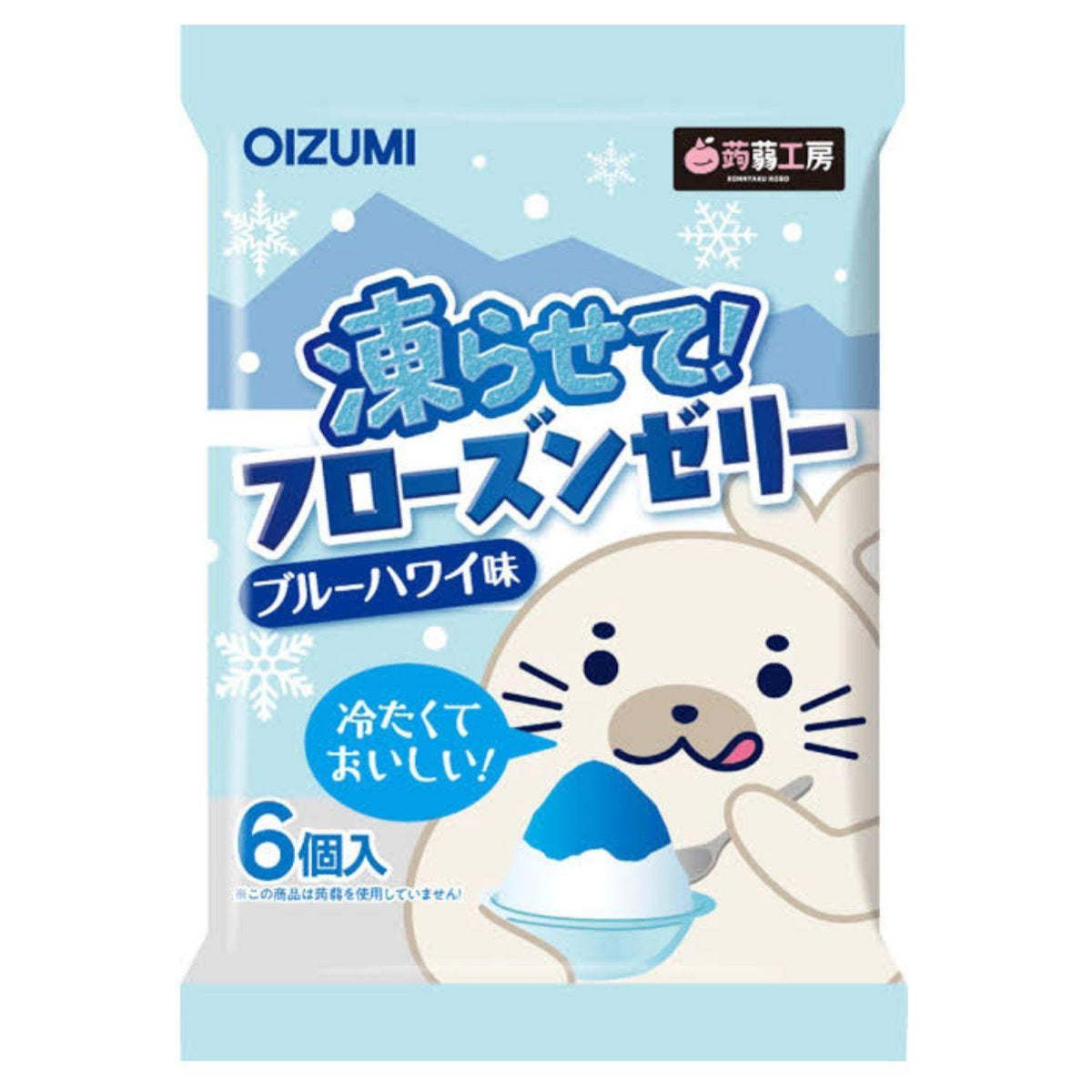 EXPIRING ON 11/8/2026 OIZUMI FREEZE JELLY BLUE HAWAII 6PC