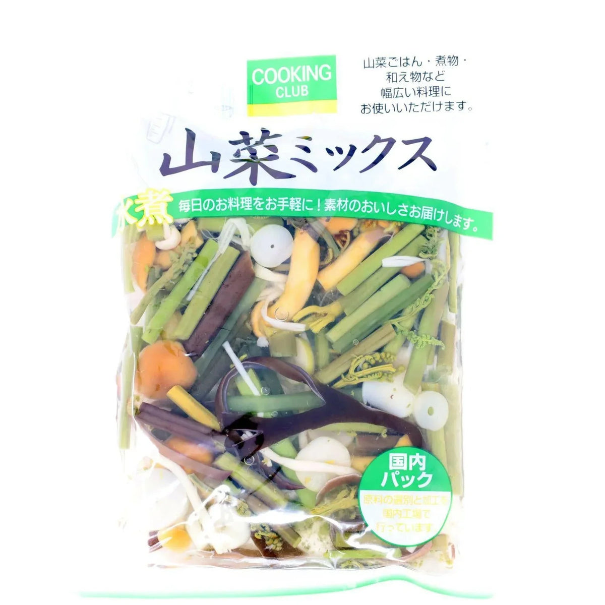 MARUOKA COOKING CLUB SANSAI MIX MIZUNI BOILED VEGETABLE 2.8OZ/80G - GOHAN Market