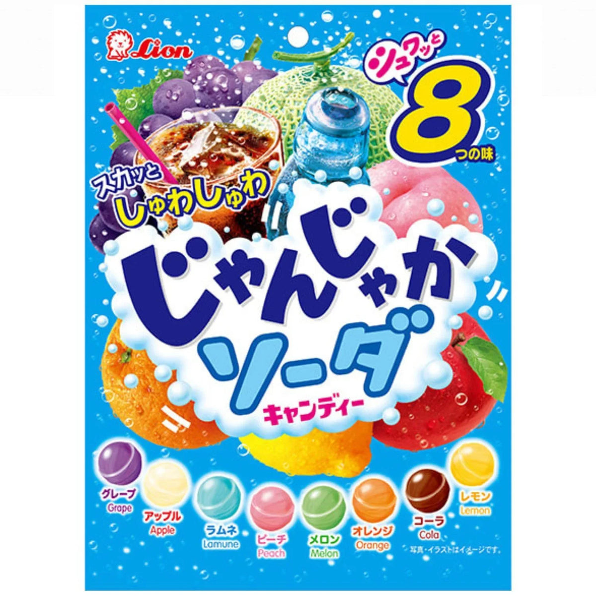 LION JAN JAKA SODA CANDY 114G