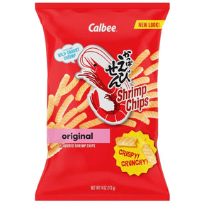 CALBEE SHRIMP CHIPS ORIGINAL 8OZ/227G - GOHAN Market