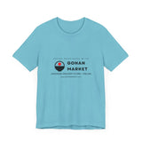 GOHAN MARKET Unisex Jersey Short Sleeve Tee