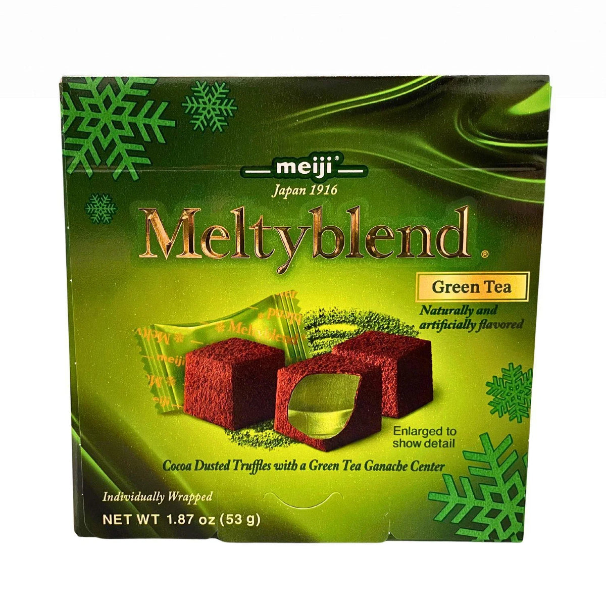 MEIJI MELTYBLEND  GREEN TEA CHOCOLATE 1.87OZ/53G - GOHAN Market