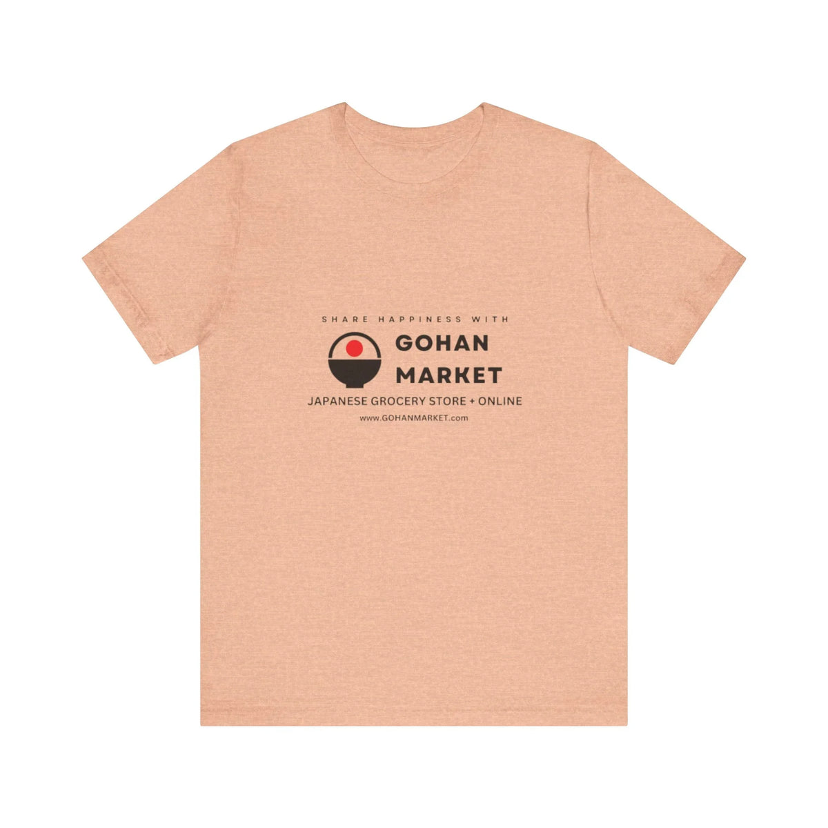 GOHAN MARKET Unisex Jersey Short Sleeve Tee