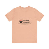 GOHAN MARKET Unisex Jersey Short Sleeve Tee